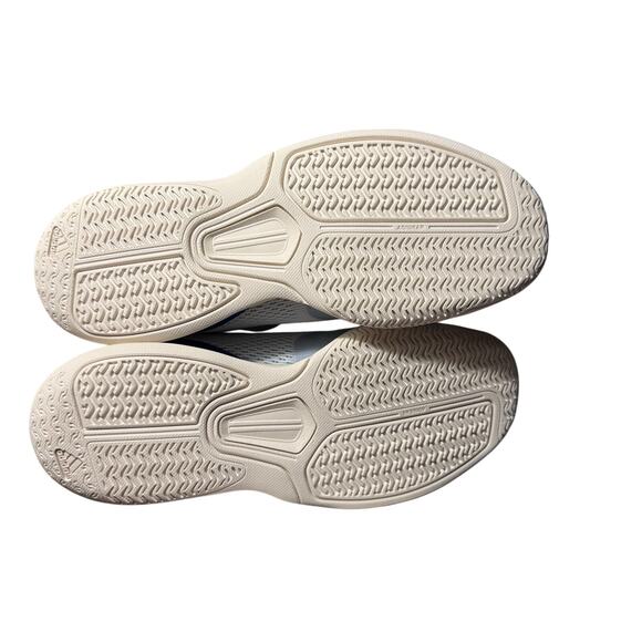 Adidas Courtflash Pickleball Halo Blue Silver court shoe sneaker Women’s 8 NIB - Picture 8 of 10